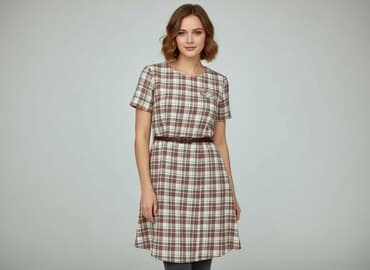 ubrania z lat 60: Sukienka damska, rozmiar One size — 1