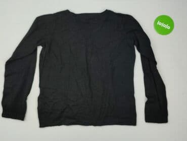 sweter w paski z serduszkiem: Sweter damski, S — 3