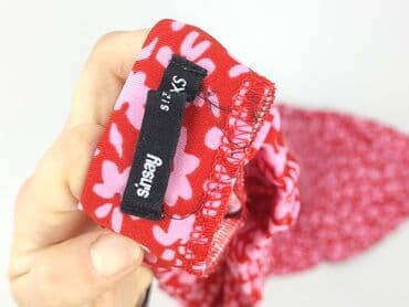 spódnice mini czerwone: Sinsay, Spódnica damska, XS — 4