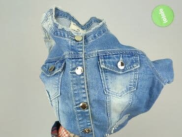 sukienki z żakietem: Dziecięca kurtka jeansowa, 14 lat, 158-164 cm, stan - Bardzo dobry — 5