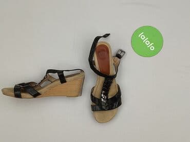 sandały koturna ccc: Key, Sandały damskie, rozmiar 40 — 3