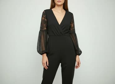 kombinezon z piórami shein: Shein, Kombinezon damski, rozmiar L — 1