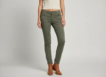 benetton chinosy damskie: Spodnie materiałowe damskie, rozmiar S — 7