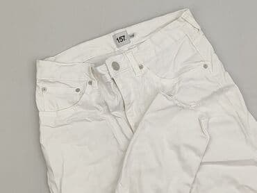 spodnie woskowane białe: 157, Jeans for men, size XL — 1