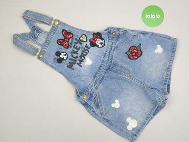 jeansy z myszka miki: Mickey & Minnie, Ogrodniczki damskie, rozmiar S — 2