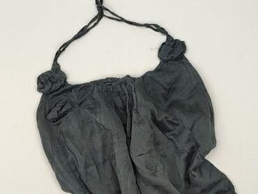 bluzki czarne krótki rękaw: Moda Italia, Bluzka damska, rozmiar S — 1