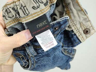 джинсова куртка: Denim pants, Next, 3-6 months, condition - Perfect — 4
