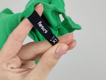 sinsay bluzki z krótkim rękawem: Sinsay, Top damski, rozmiar XS — 4