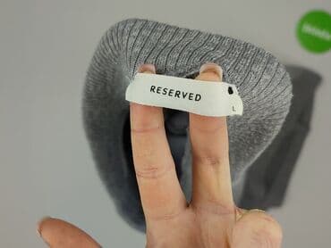 plisowane spódnice szara: Reserved, Spódnica damska, rozmiar L — 4