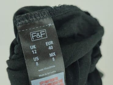 czarne spódniczka sinsay: F&F, Spódnica damska, rozmiar L — 5