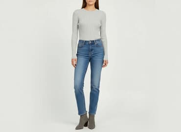 sweter w paski cropp: Cropp, Sweter damski, rozmiar M — 1