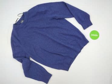 sweter z dekoltem v h m: H&M, Sweter dla mężczyzn, L — 3