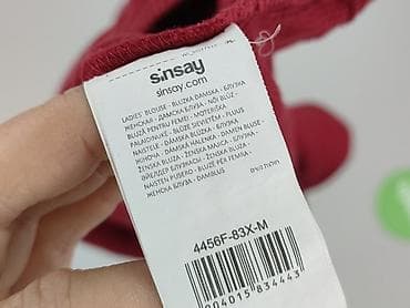 czerwone sandaly ccc: Sinsay, Bluzka damska, rozmiar M — 5