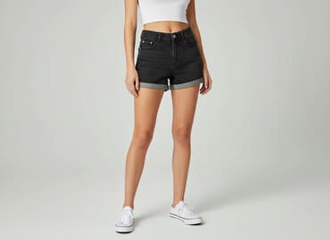 sinsay krótkie spodenki: Sinsay, Szorty damskie, rozmiar 2XS — 6