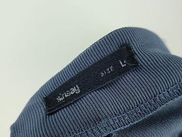 Material trousers for women, size L — 4