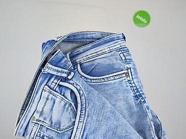 klapki yeez: Jeansy damskie, rozmiar S — 4