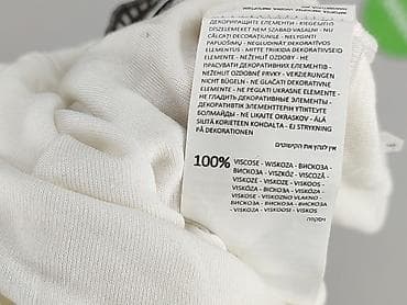 bialy satynowy top: Top damski, rozmiar S — 6