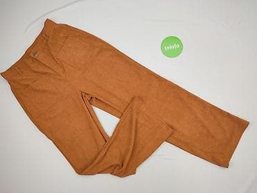 spodnice dresowe: Spodnie materiałowe damskie, rozmiar L — 2