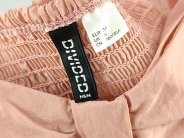 bluzki dopasowane w talii: H&M, Top damski, rozmiar XS — 4