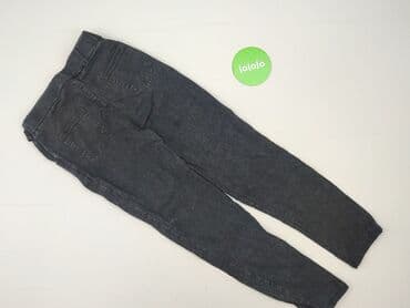 c a spodnie damskie z wysokim stanem: Spodnie materiałowe damskie, rozmiar S — 4