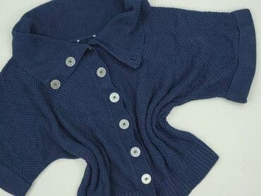 sweter z krótkim rękawem męski: Kardigan damski, rozmiar One size — 1