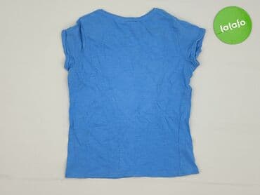 koszulka z napisem essa: T-shirt, Okaidi, 8 years, 122-128 cm, condition - Very good — 3