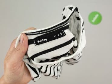 koszula z bufiastymi rękawami sinsay: Sinsay, T-shirt damski, rozmiar S — 5