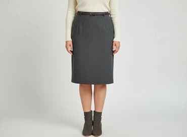srebrne spódnice ołówkowe: Women`s skirt, size 3XL — 1