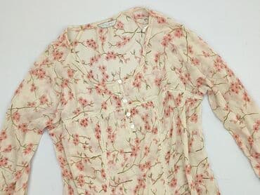 eleganckie bluzki w kwiaty: Indigo, Bluzka damska, rozmiar S — 1