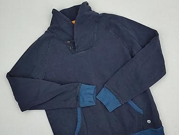 niebieska bluza pull and bear: Boss Orange, Bluza dla mężczyzn, rozmiar L — 1