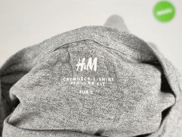 zara koszulka z prązkowanej dzianiny: H&M, T-shirt damski, S — 4
