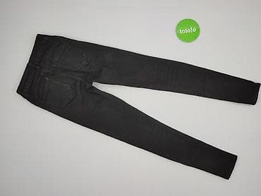 stradivarius czarne dresy: Jeansy damskie, rozmiar XS — 3