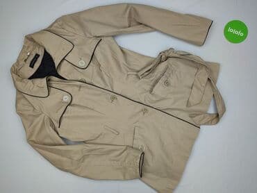 czarna kurtka zimowa damska reserved: Reserved, Trencz damski, rozmiar L — 2