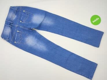 flare jeans: Jeansy damskie, rozmiar S — 3