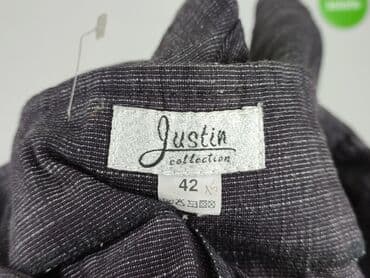 buty szerokie w palcach damskie: Just Female, Spodnie 3/4 damskie, rozmiar L — 4