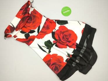 sukienka biala z piorami: Sukienka damska, rozmiar M — 3