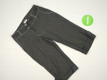 legginsy woskowane push up: Spodnie 3/4 damskie, S — 2