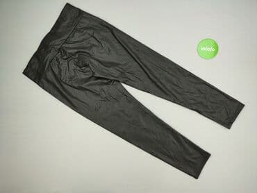 Kobiety: Legginsy Ze skóry ekologicznej damskie, XL — 3