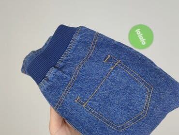 bershka jeans balloon: Spodnie jeansowe, George, 9-12 miesięcy, stan - Bardzo dobry — 5