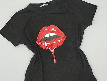 bluzki plus size tanie: T-shirt damski, rozmiar XS — 1