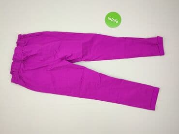 jeansy damskie podarte: Material trousers for women, size S (EU 36) — 3