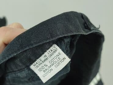 rozkloszowane spodenki czarne: United Colors of Benetton, Szorty dla mężczyzn, rozmiar M — 5