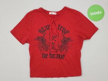 bluzki czarne basic: Terranova, T-shirt damski, rozmiar S — 2