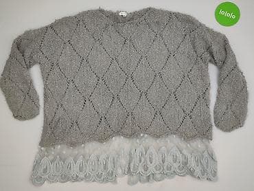 szafirowy sweter: Kilibbi, Sweter damski, rozmiar L — 2