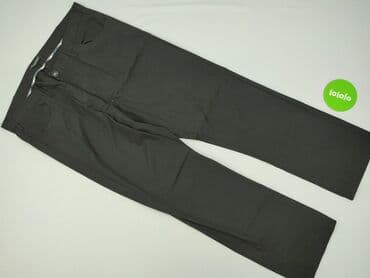 czarne cargo pull and bear: Chinosy dla mężczyzn, rozmiar XL — 2