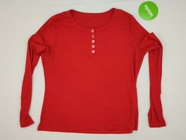 koszulka z długim rękawem w paski: T-shirt damski, rozmiar 2XL — 2