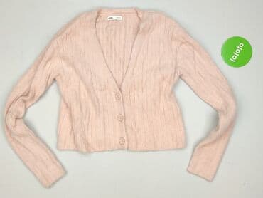 kurtki zimowe damskie c a: Pink, Kardigan damski, rozmiar S — 2
