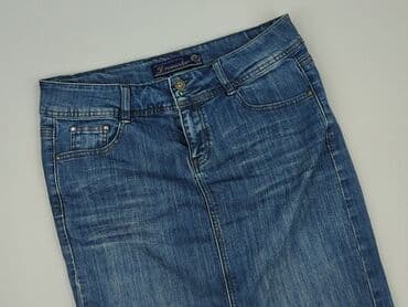 spodenko spódniczka jeans: Dromedar, Spódnica damska, rozmiar L — 1