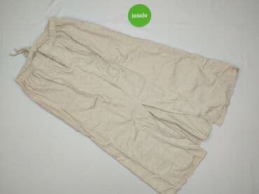 koszula nocna lniana: Spodnie materiałowe damskie, rozmiar M — 3