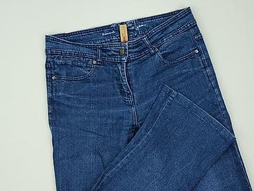 czarne jeansy bootcut: Denim Co, Jeansy damskie, rozmiar L — 1